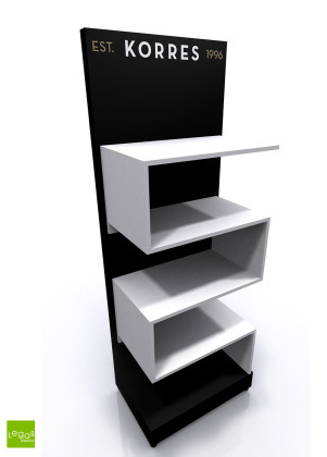 DISPLAY-CHAO-MDF-MADEIRA-KORRES-EXPOSITOR-LEGAS-DISPLAYS
